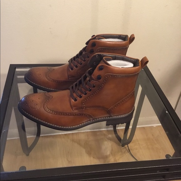 vincent cavallo men's combat dress boots